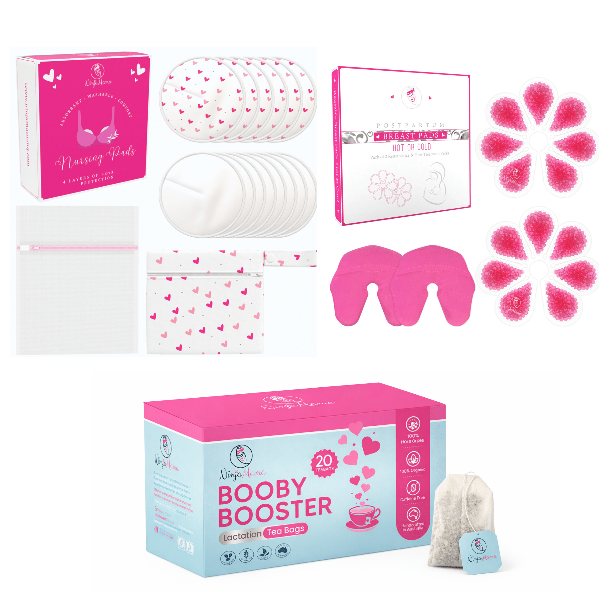 Ninja Mama Breast Care Bundle - | Ninja Mama