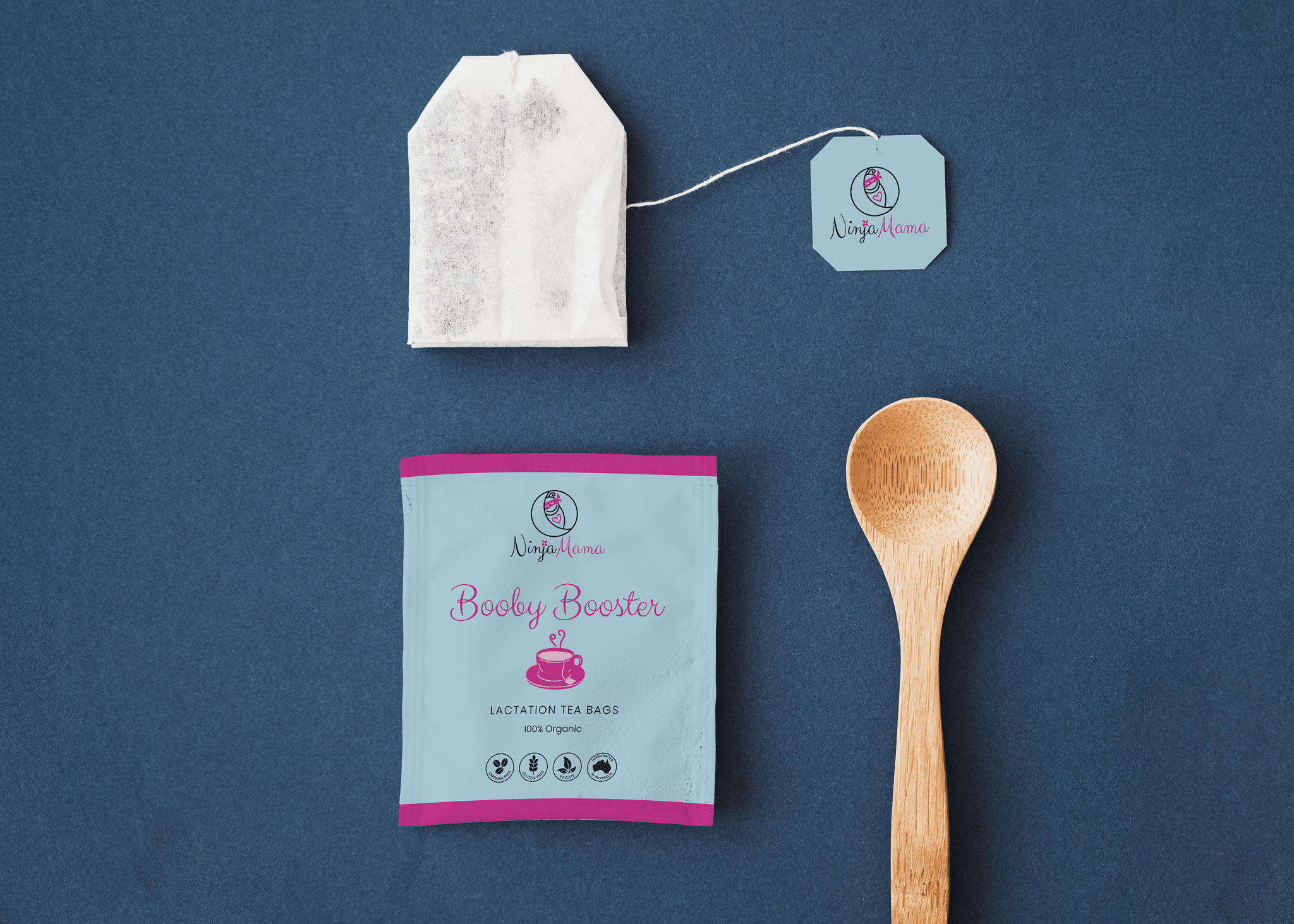 Booby Booster Lactation Tea Bags - Sample Pack - 2 Tea bags - | Ninja Mama