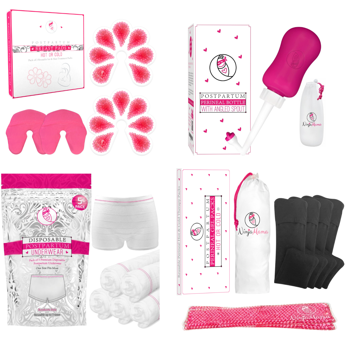 Ninja Mama Disposable Postpartum Underwear (Without Pad) With
