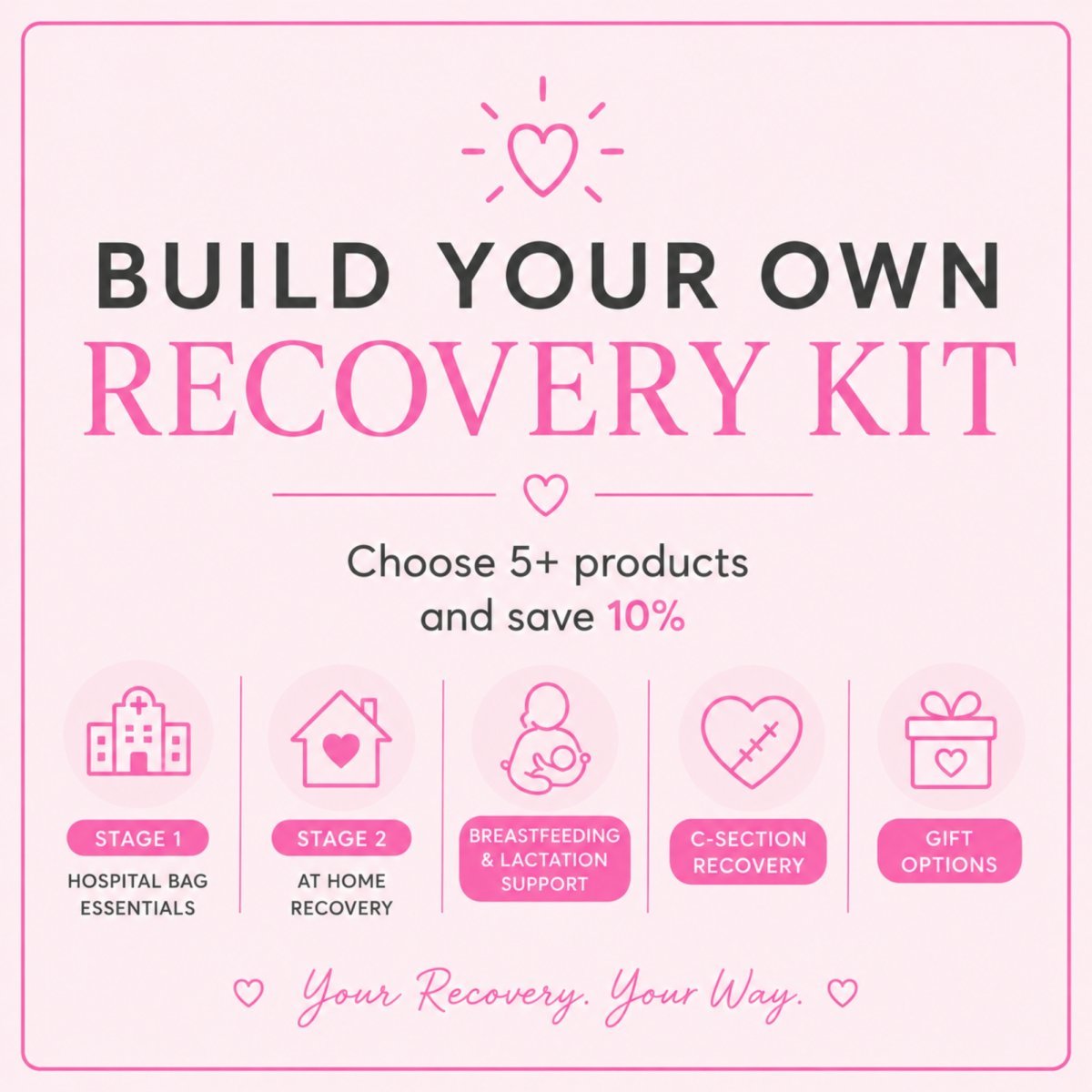 Build Your Custom Ninja Mama Postpartum Recovery Kit - Ninja Mama