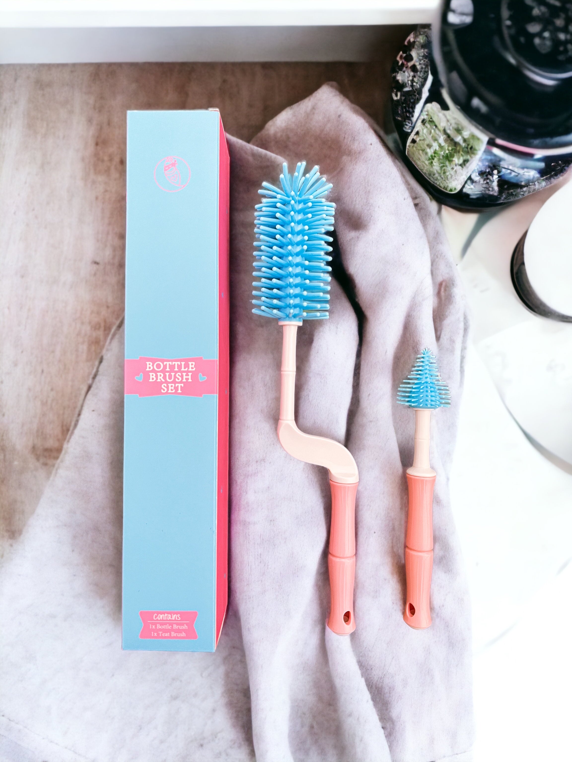 Ninja Mama Bottle Brush Set