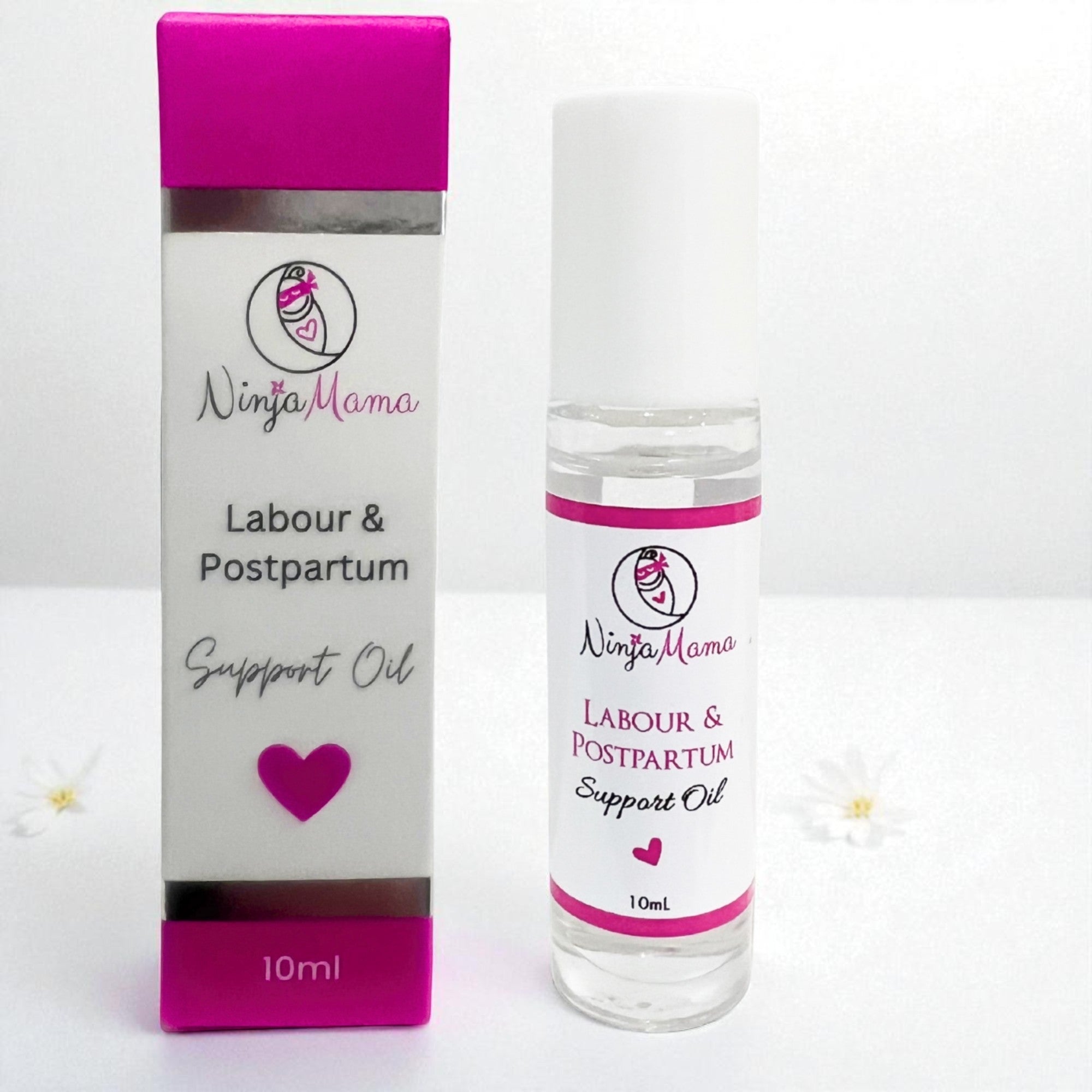 Ninja Mama Clary Sage  Labour and Postpartum Support Oil Roller 10ml
