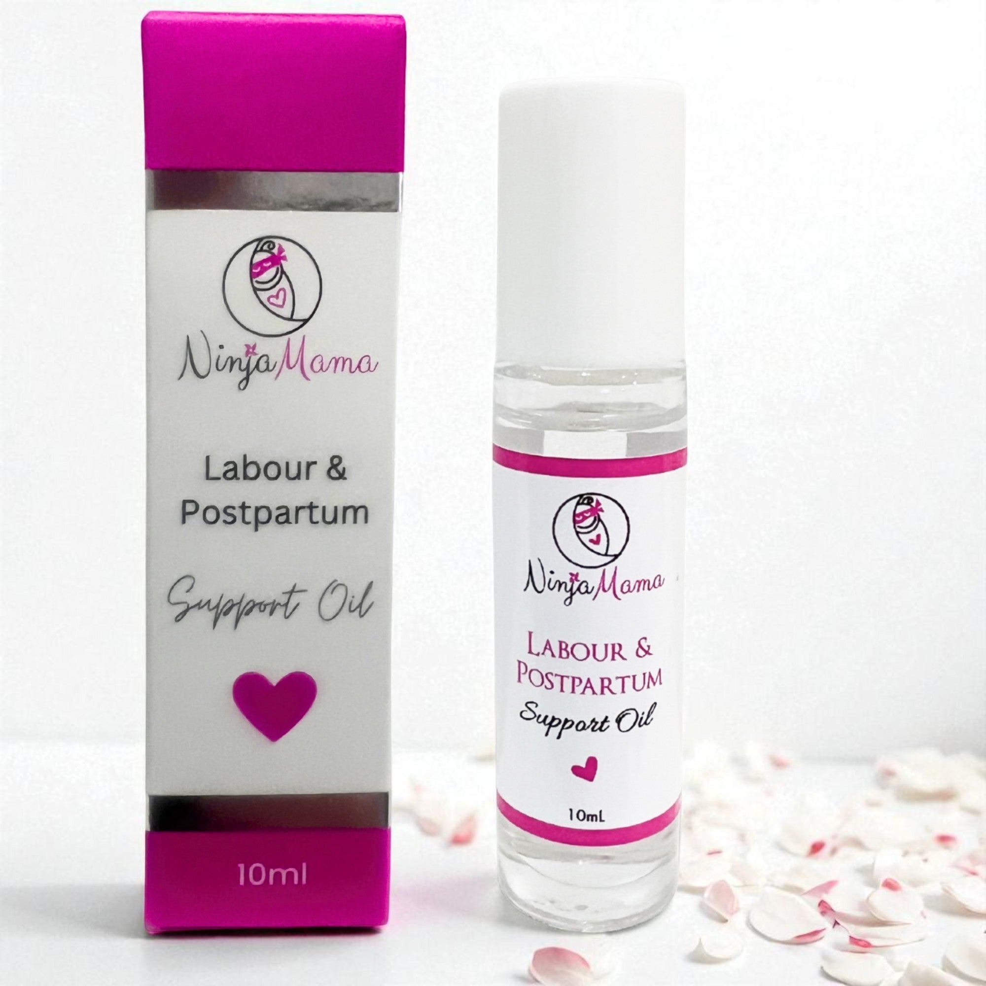 Ninja Mama Clary Sage  Labour and Postpartum Support Oil Roller 10ml