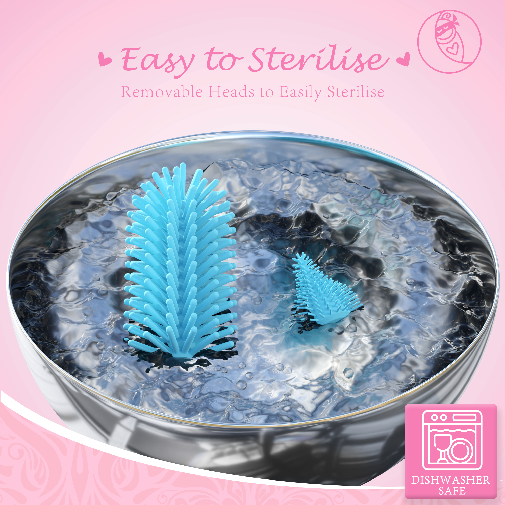 Ninja Mama Bottle Brush Set