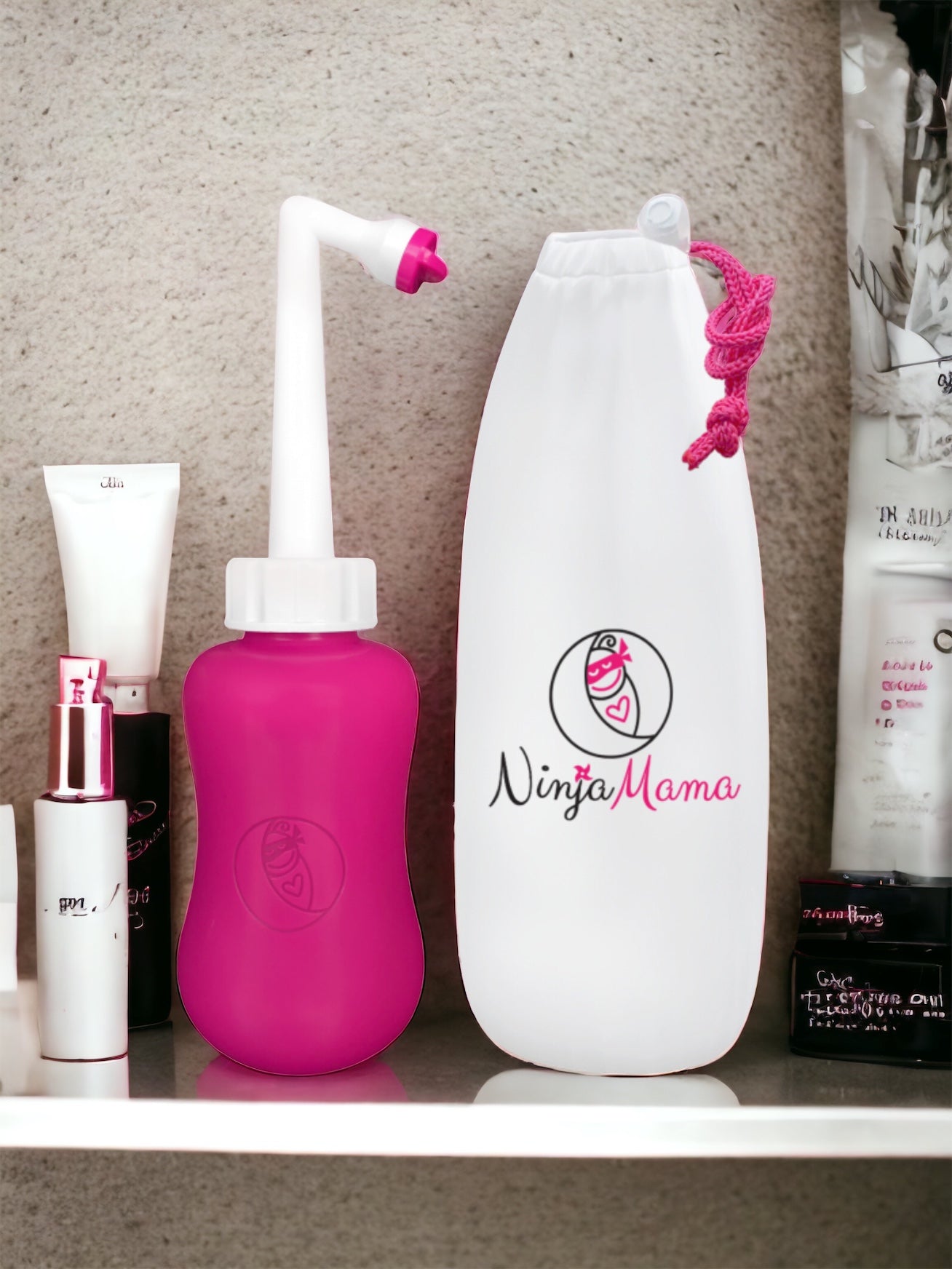  Ninja Mama Peri Bottle For Postpartum Care Post Partum  Essentials Large Portable Perineal Bottle