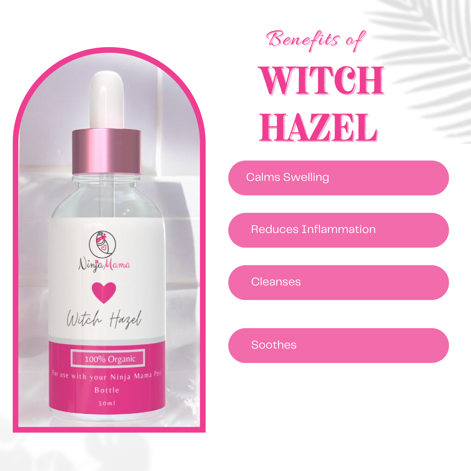 with hazel for peri bottle postpartum care healing post partum frida bottle witch hazel organic