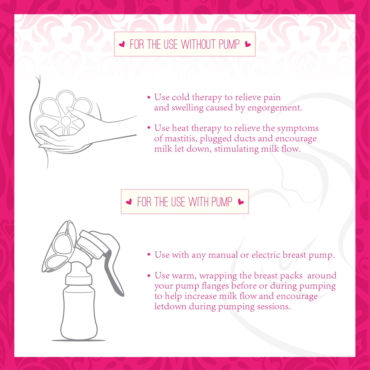 Warm Compress - Breastfeeding + Body Care, 2 pack – Bao Bei Body